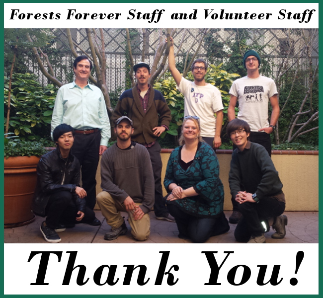 Forests Forever Staff and Volunteer Staff